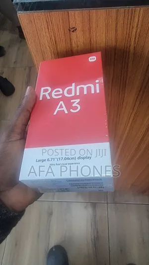New Xiaomi Redmi A3 128 GB Black