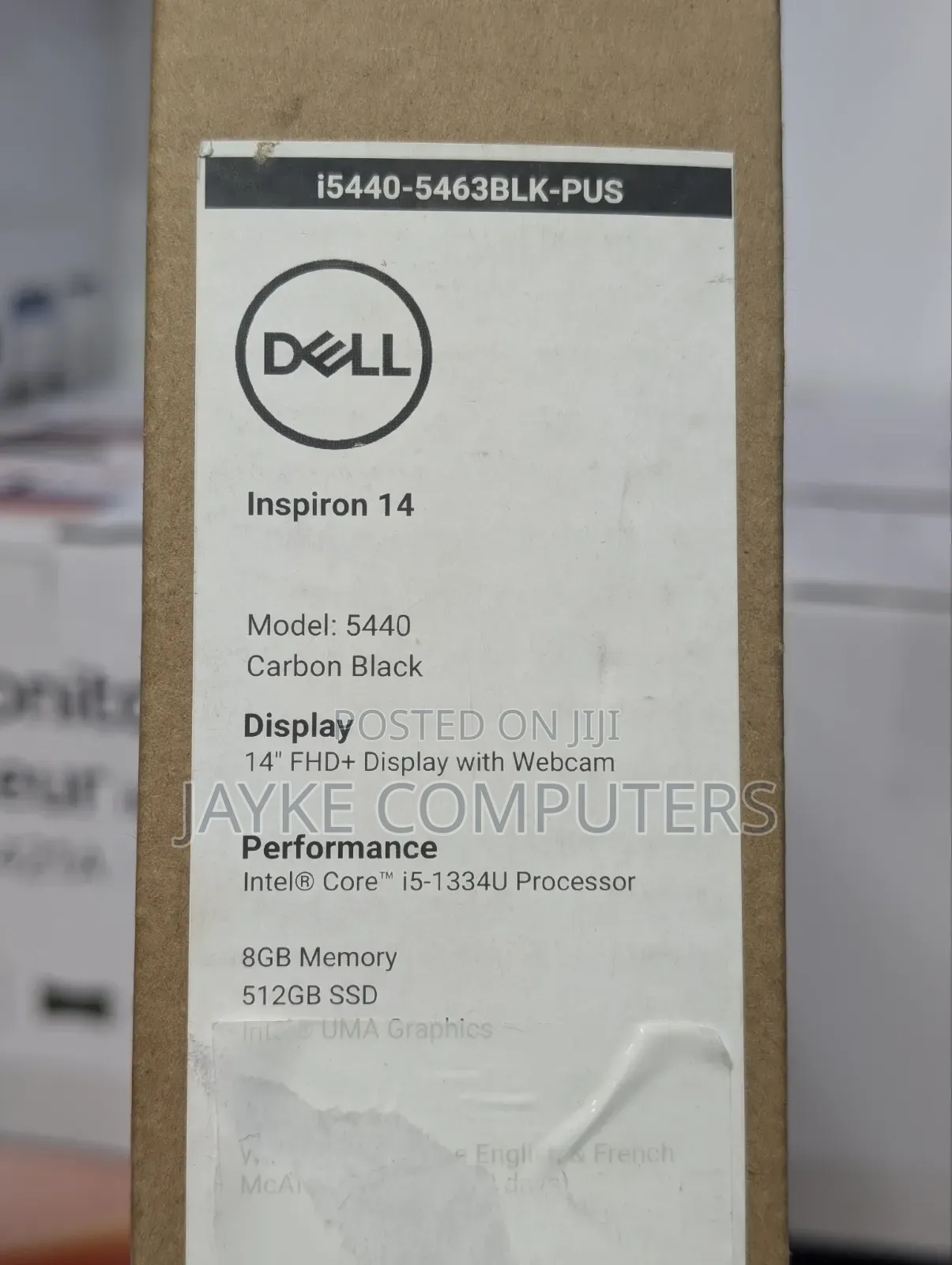 New Laptop Dell Inspiron 14 5440 8GB Intel Core i5 SSD 512GB