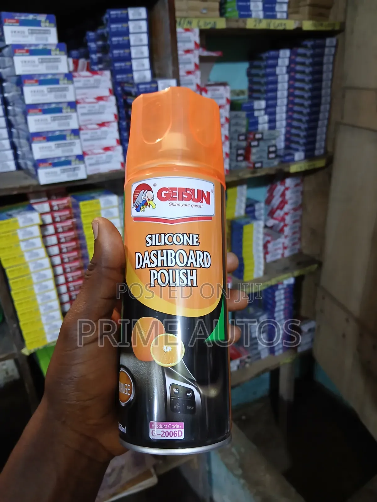 Getsun Silicon Dashboard Polish Spray