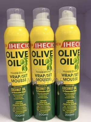 Ihecio Olive Oil Wrap/Set Hair Mousse