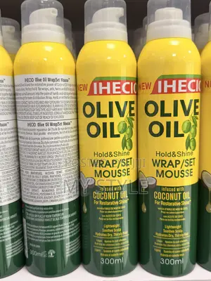 Ihecio Olive Oil Wrap/Set Hair Mousse