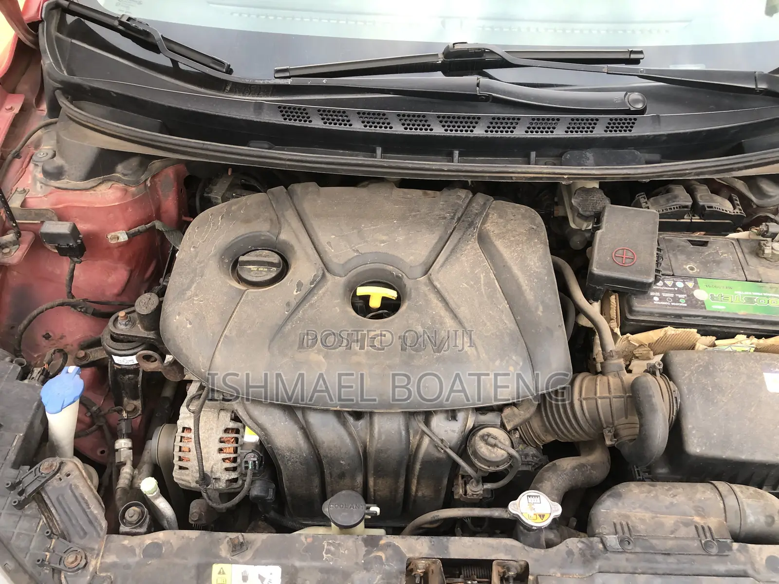 Hyundai Elantra GLS Sedan FWD (1.8L 4cyl 6A) 2013 Red