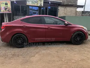 Hyundai Elantra GLS Sedan FWD (1.8L 4cyl 6A) 2013 Red