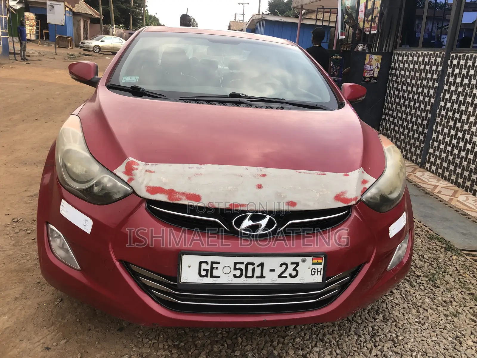 Hyundai Elantra GLS Sedan FWD (1.8L 4cyl 6A) 2013 Red