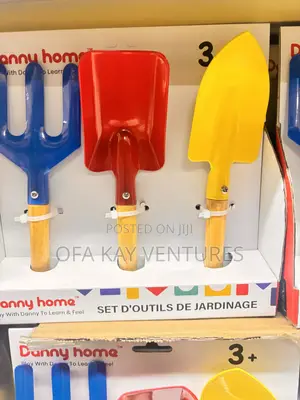 Kids Playing Farm Toolset Toy