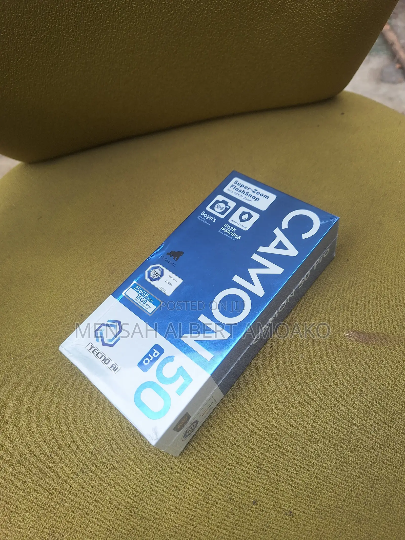 New Tecno Camon 50 Pro 256 GB Orange