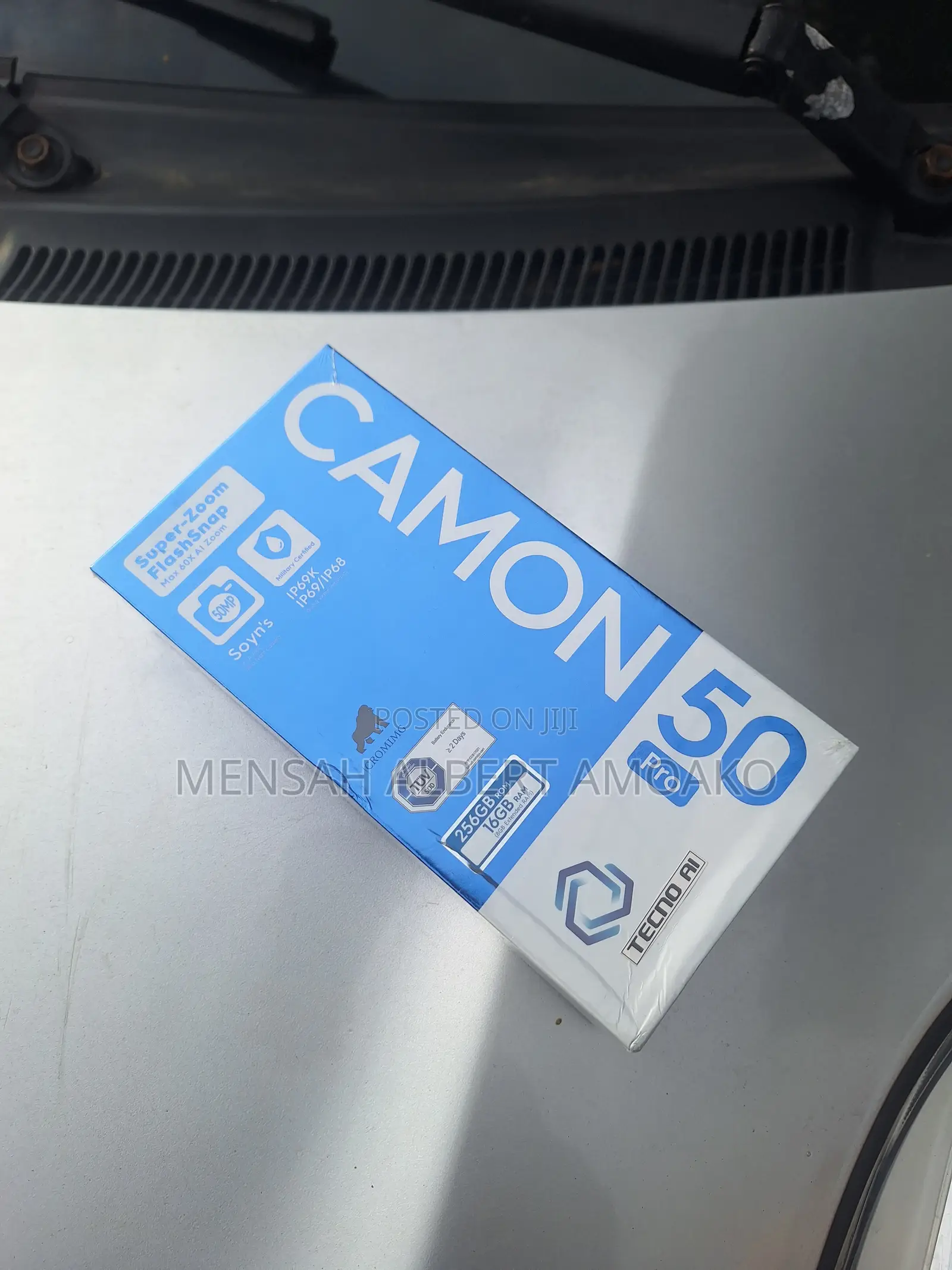 New Tecno Camon 50 Pro 256 GB Orange
