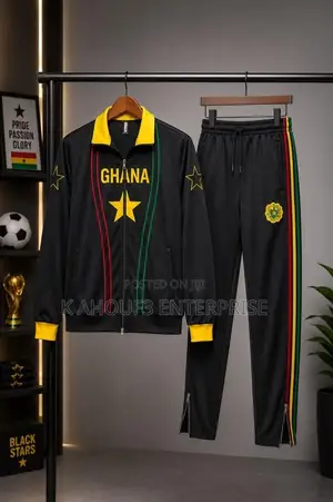 Ghana Tracksuit Available