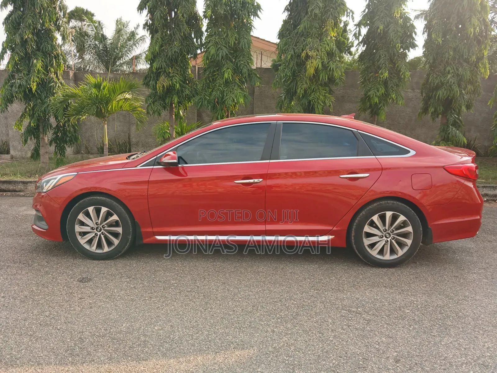 Hyundai Sonata 2017 Red