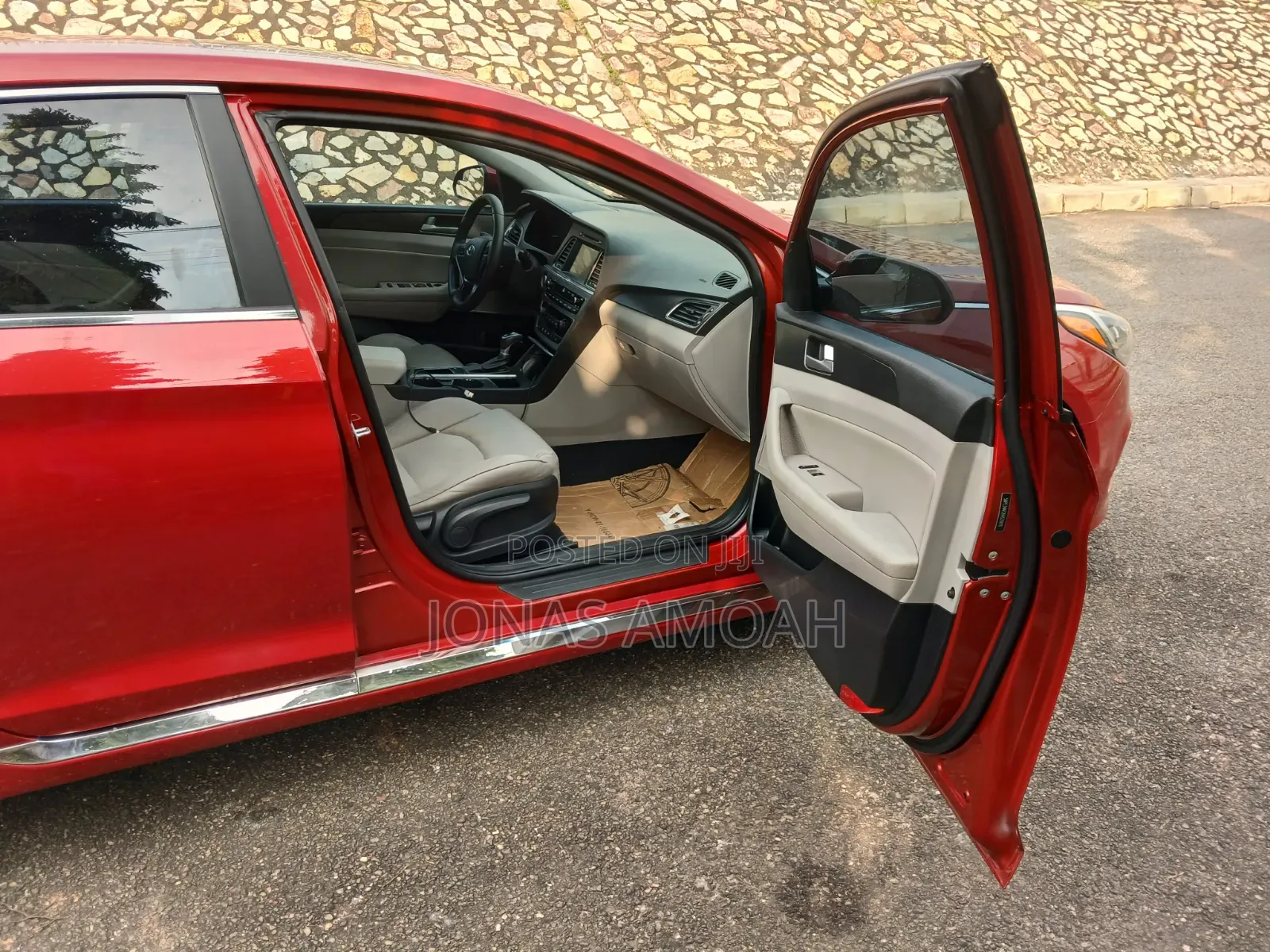 Hyundai Sonata 2017 Red