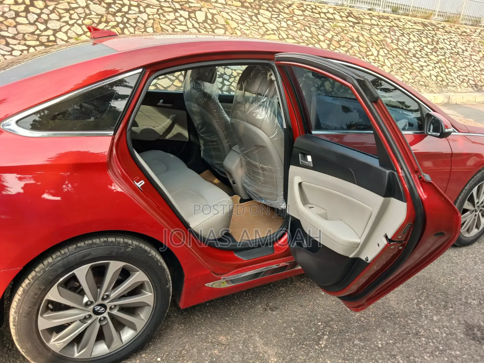 Hyundai Sonata 2017 Red