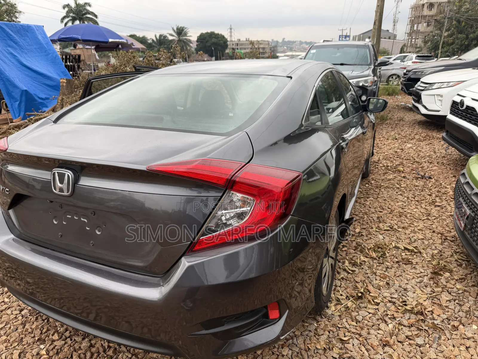 Honda Civic EX 4dr Sedan (2.0L 4cyl) 2017 Gray