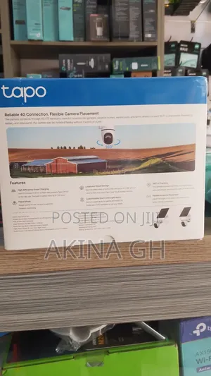 Tapo Solar-Power Pan/Tilt 4G LTE Security Camera Kit/ Tapo C615G KIT