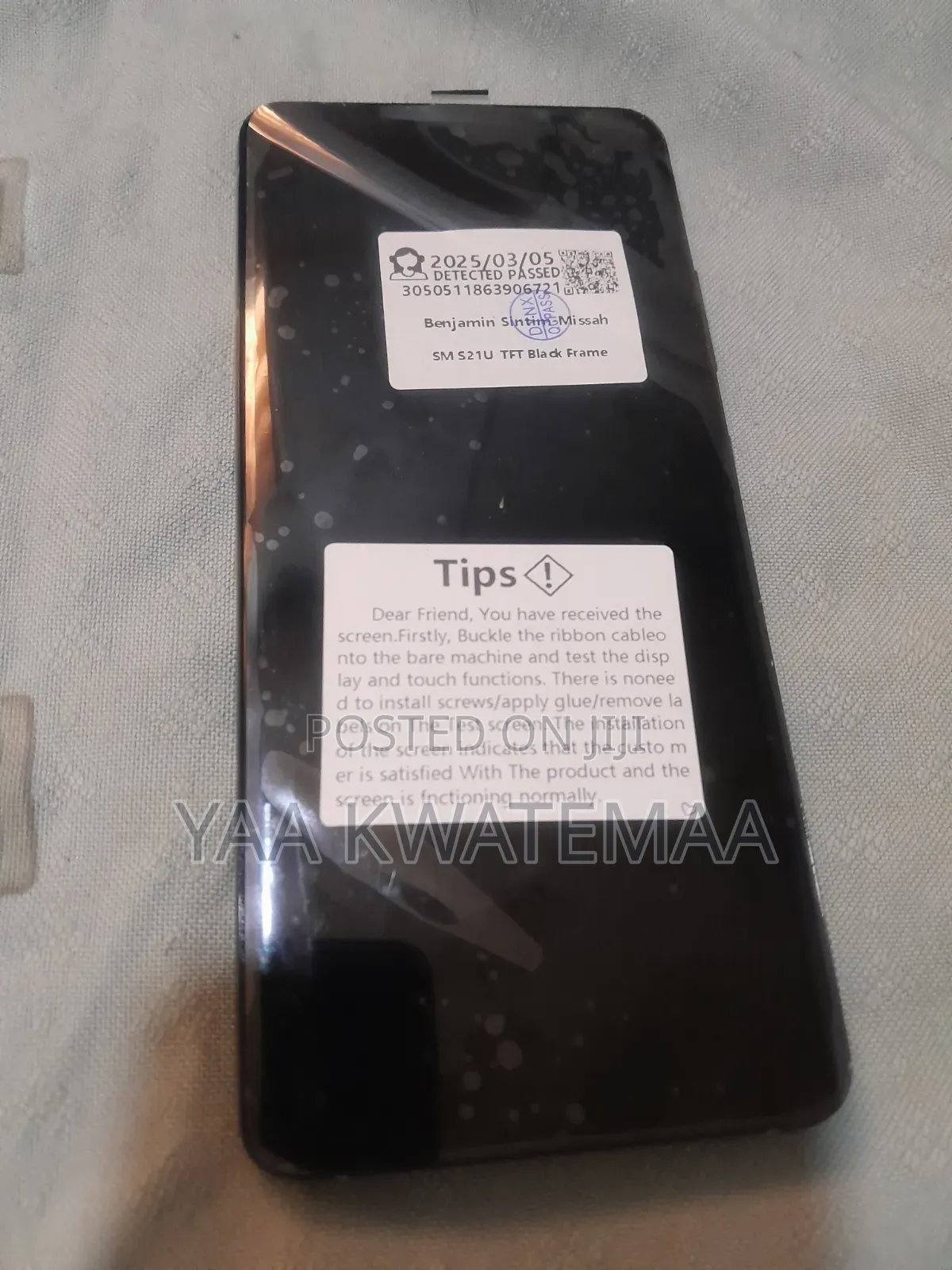 Samsung S21 Ultra Screen