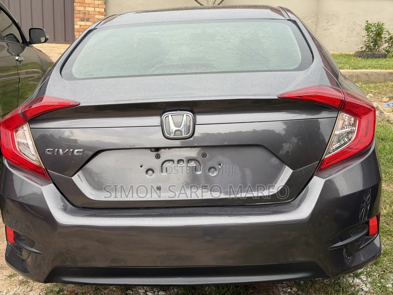 Honda Civic EX 4dr Sedan (2.0L 4cyl) 2017 Gray