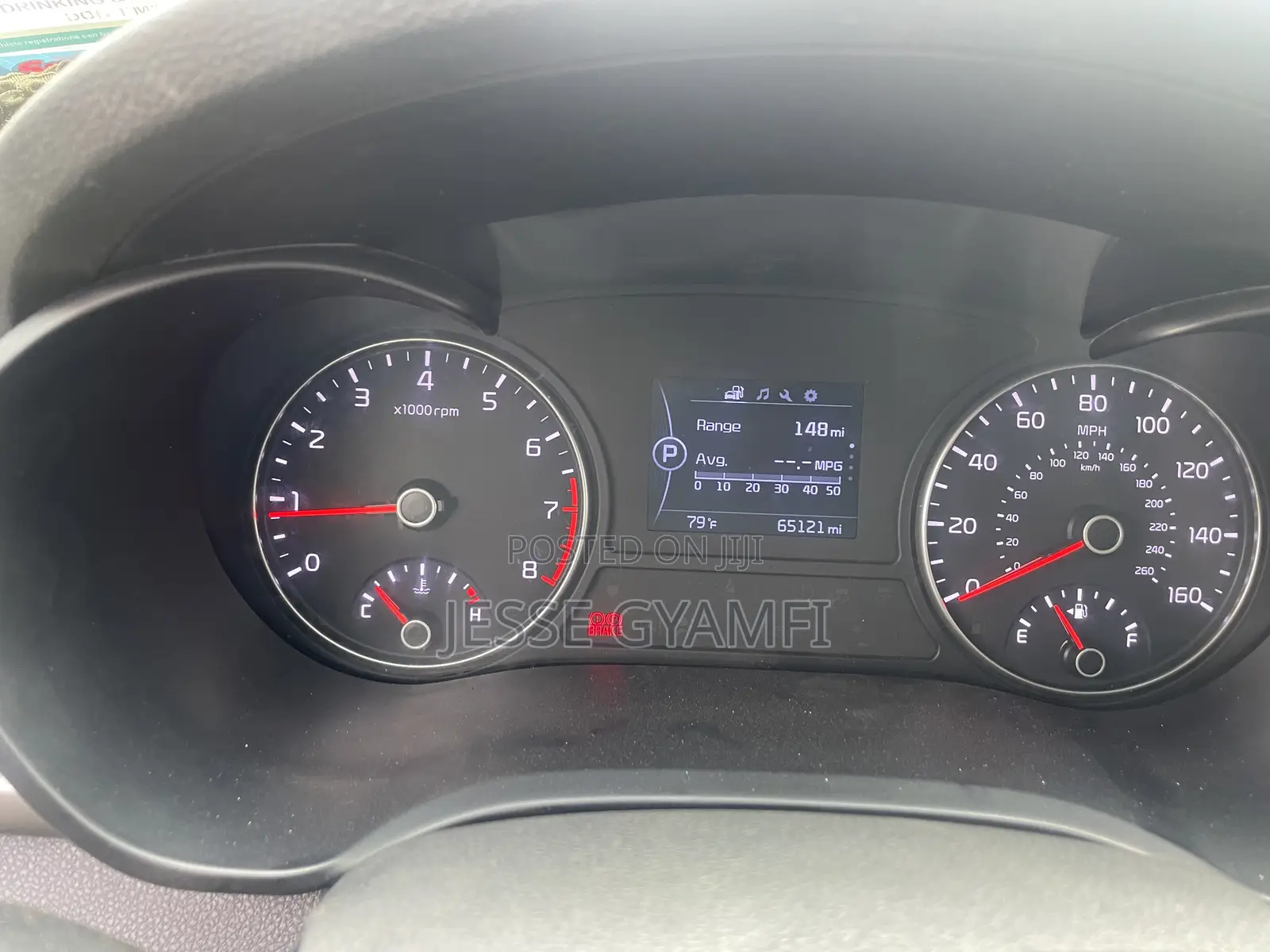Kia Optima S 2018 Black