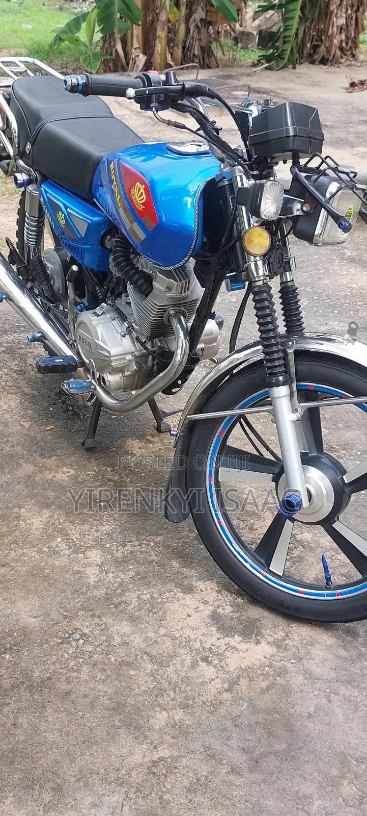 Royal Motorcycle 2024 Blue