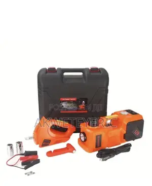 Portable Electronic Car Jack and Pum