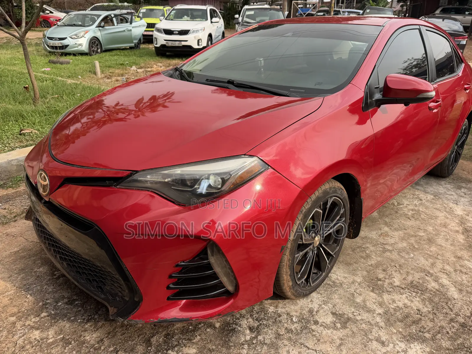 Toyota Corolla SE (1.8L 4cyl 2A) 2018 Red