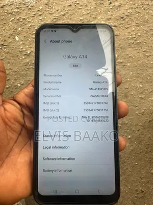 Samsung Galaxy A14 64 GB Black