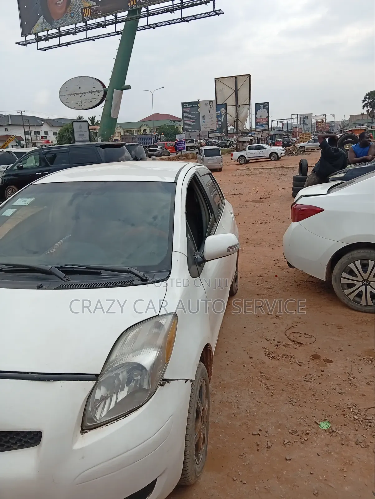 Toyota Vitz 2008 White