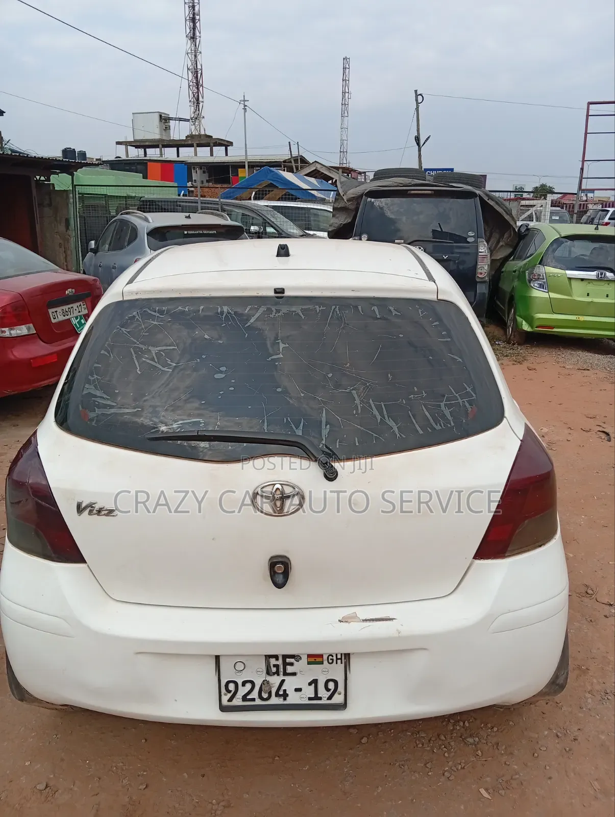 Toyota Vitz 2008 White