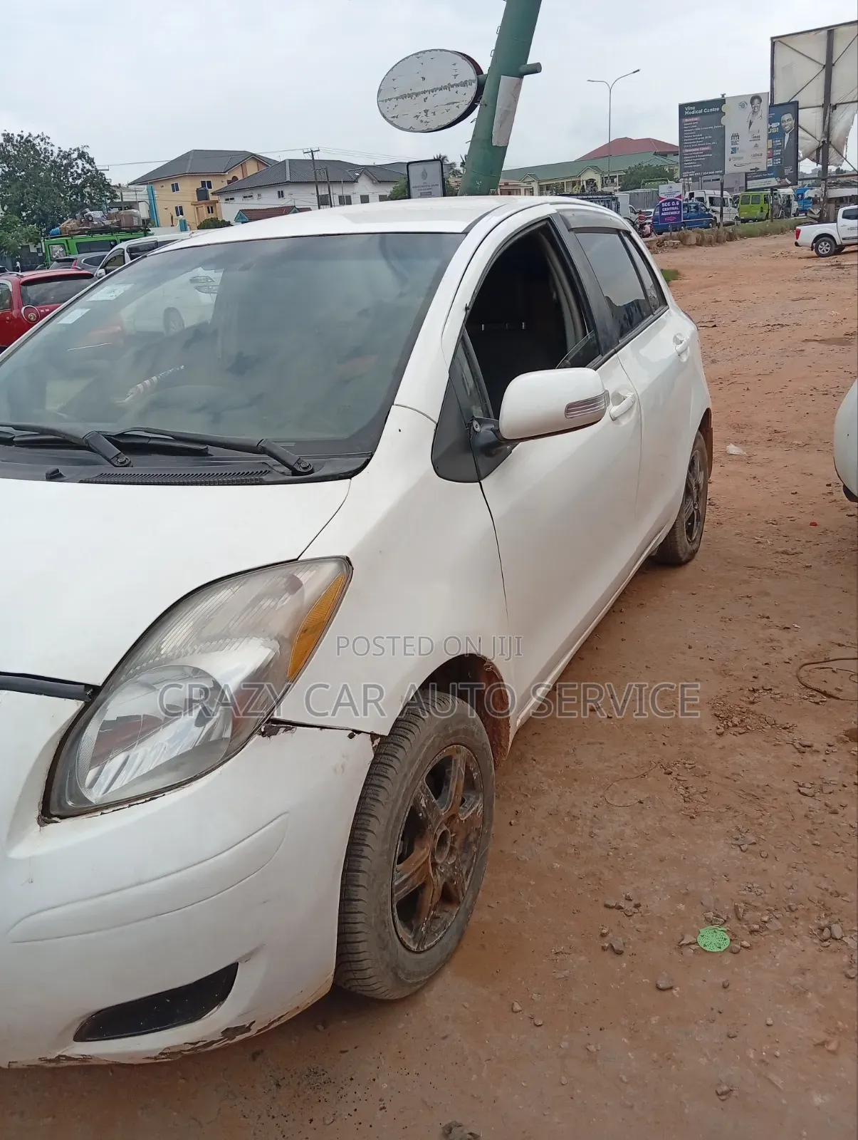 Toyota Vitz 2008 White