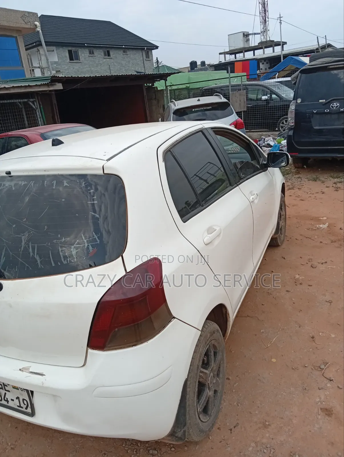 Toyota Vitz 2008 White