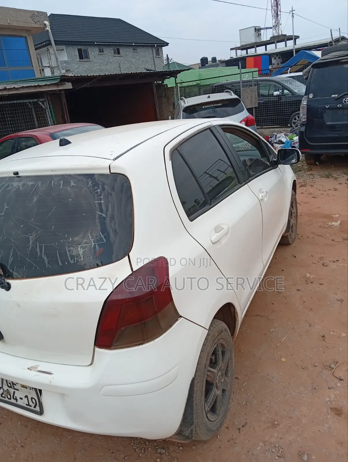 Toyota Vitz 2008 White