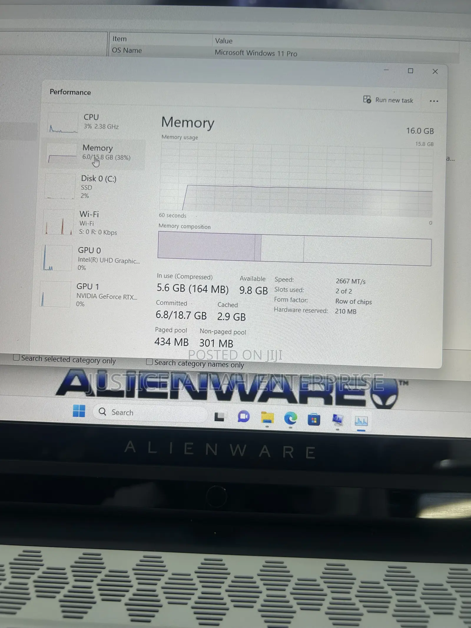 Laptop Alienware 15 R2 16GB Intel Core i7 SSD 512GB
