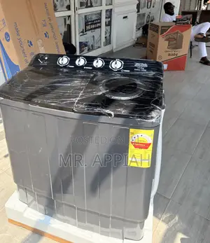 Zara 13kg Twin Tub Washing Machine(Black)Semi-Automatic 