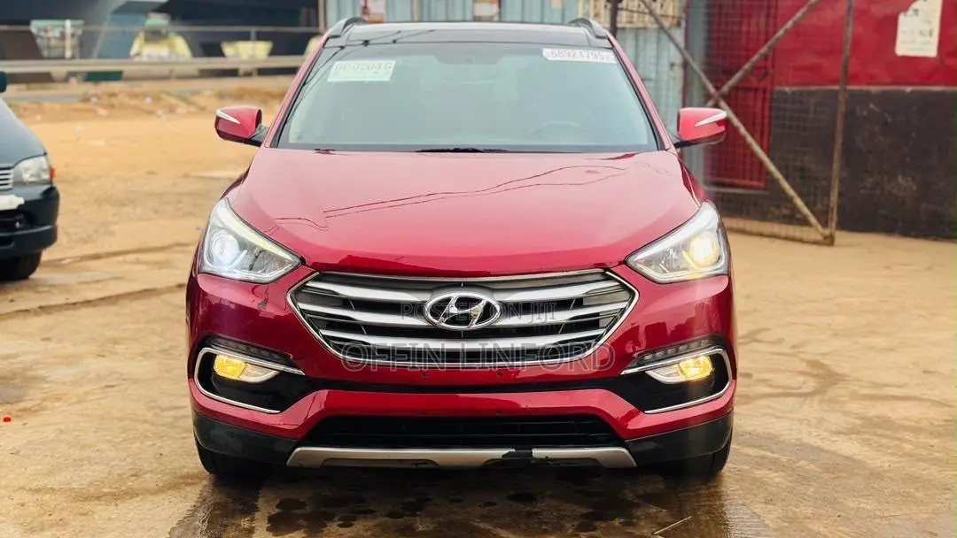 Hyundai Santa Fe SE AWD 2016 Burgundy
