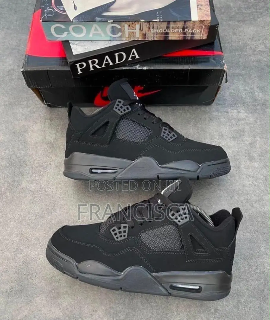 Stylish Jordan 4-Style Sneakers – Unisex