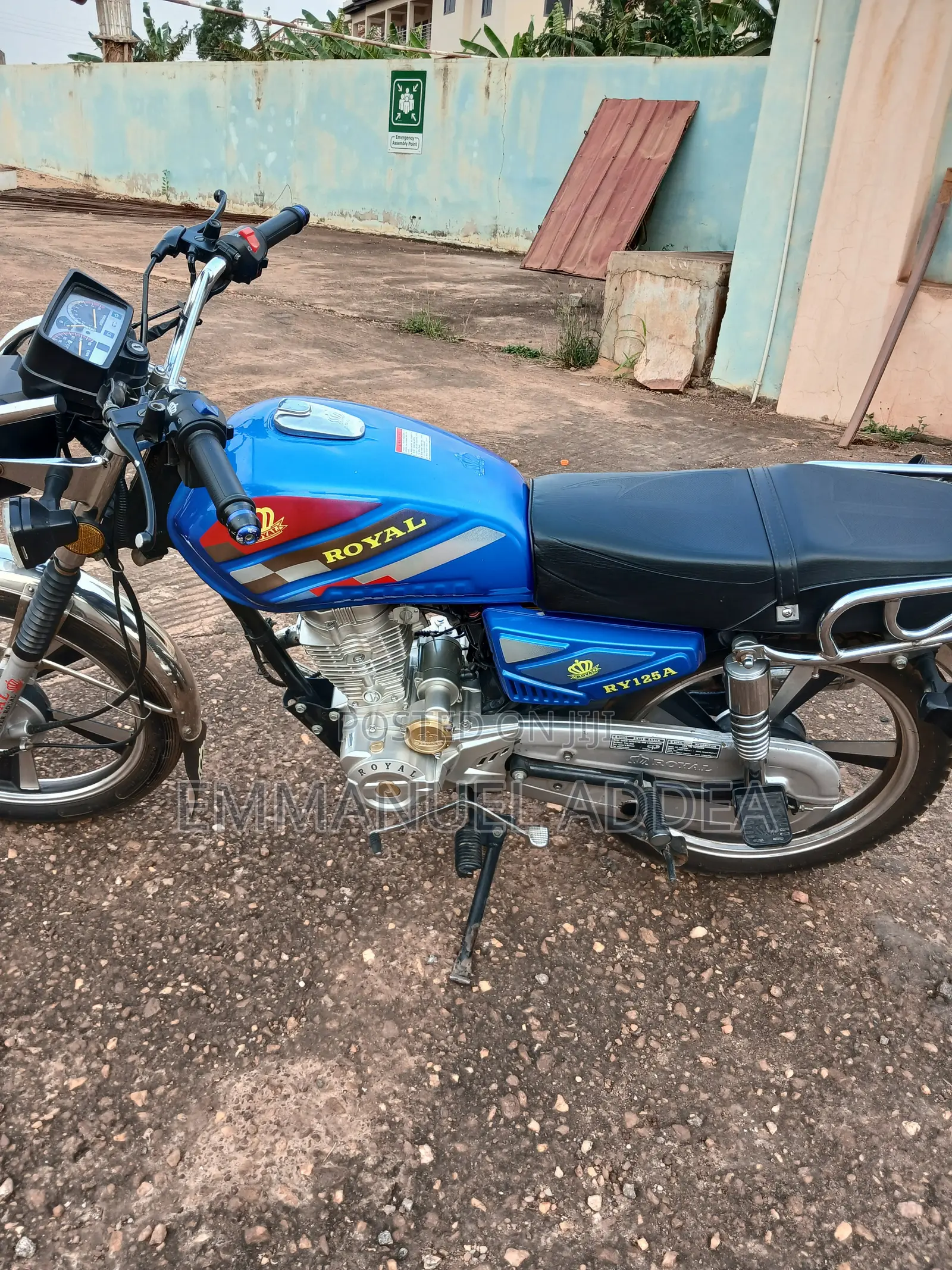 New Royal Motorcycle 2026 Blue