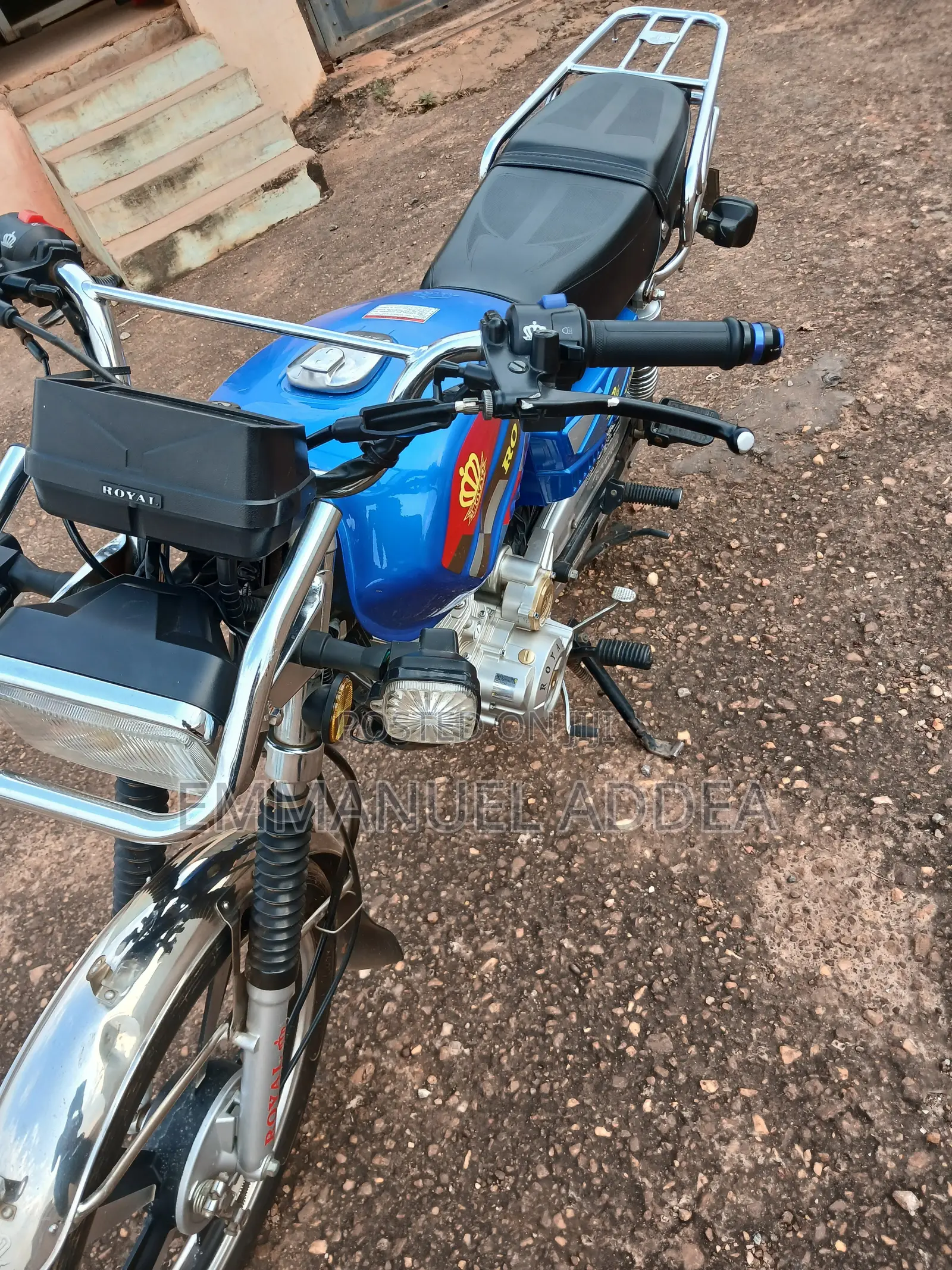New Royal Motorcycle 2026 Blue