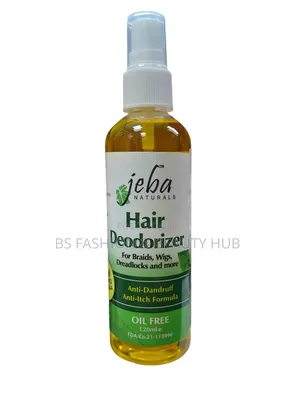 Jeba Naturals Hair Deodorizer – Anti-Dandruff, Anti-Itch (Oil-Free)