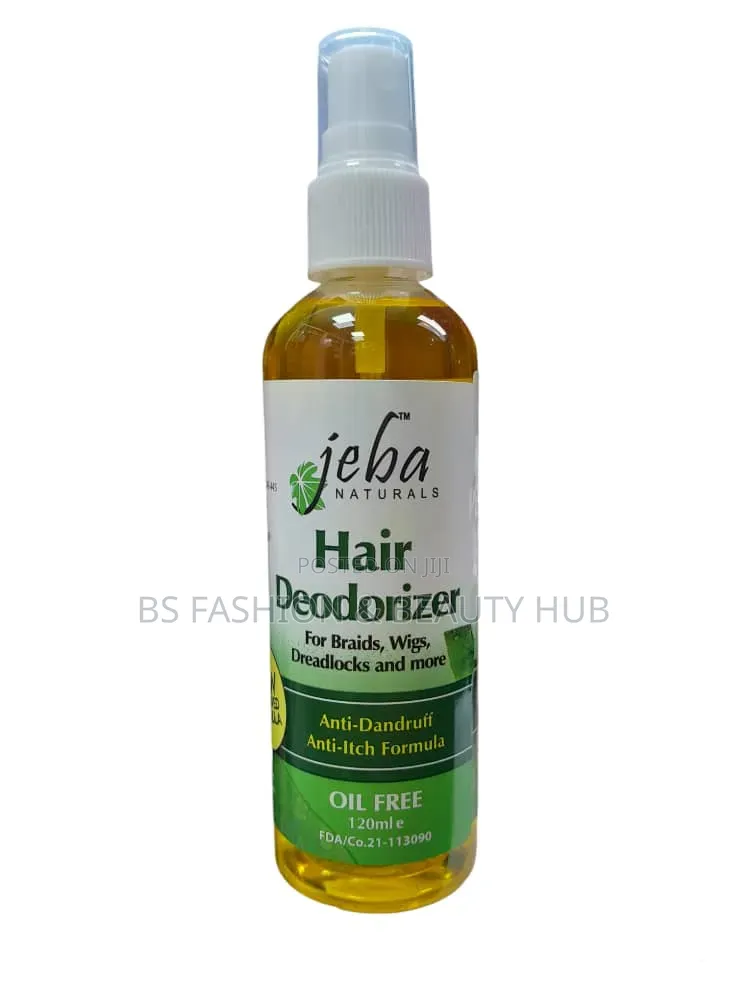 Jeba Naturals Hair Deodorizer – Anti-Dandruff, Anti-Itch (Oil-Free)