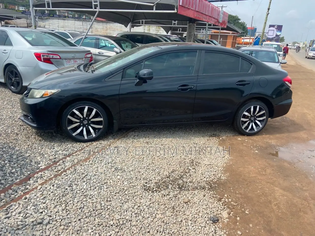 Honda Civic Sedan EX-L 2013 Black