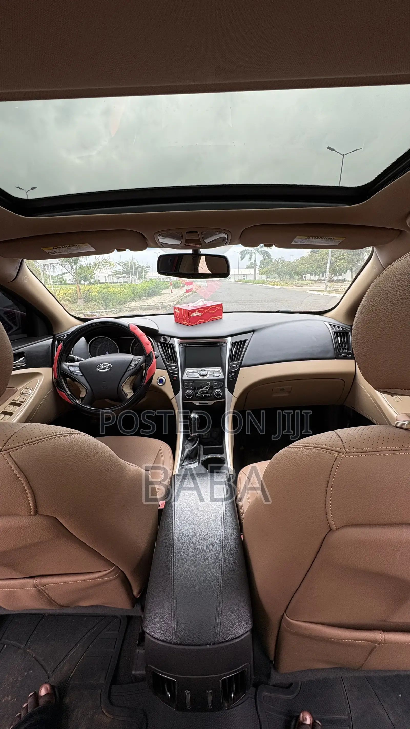 Hyundai Sonata 2012 Red