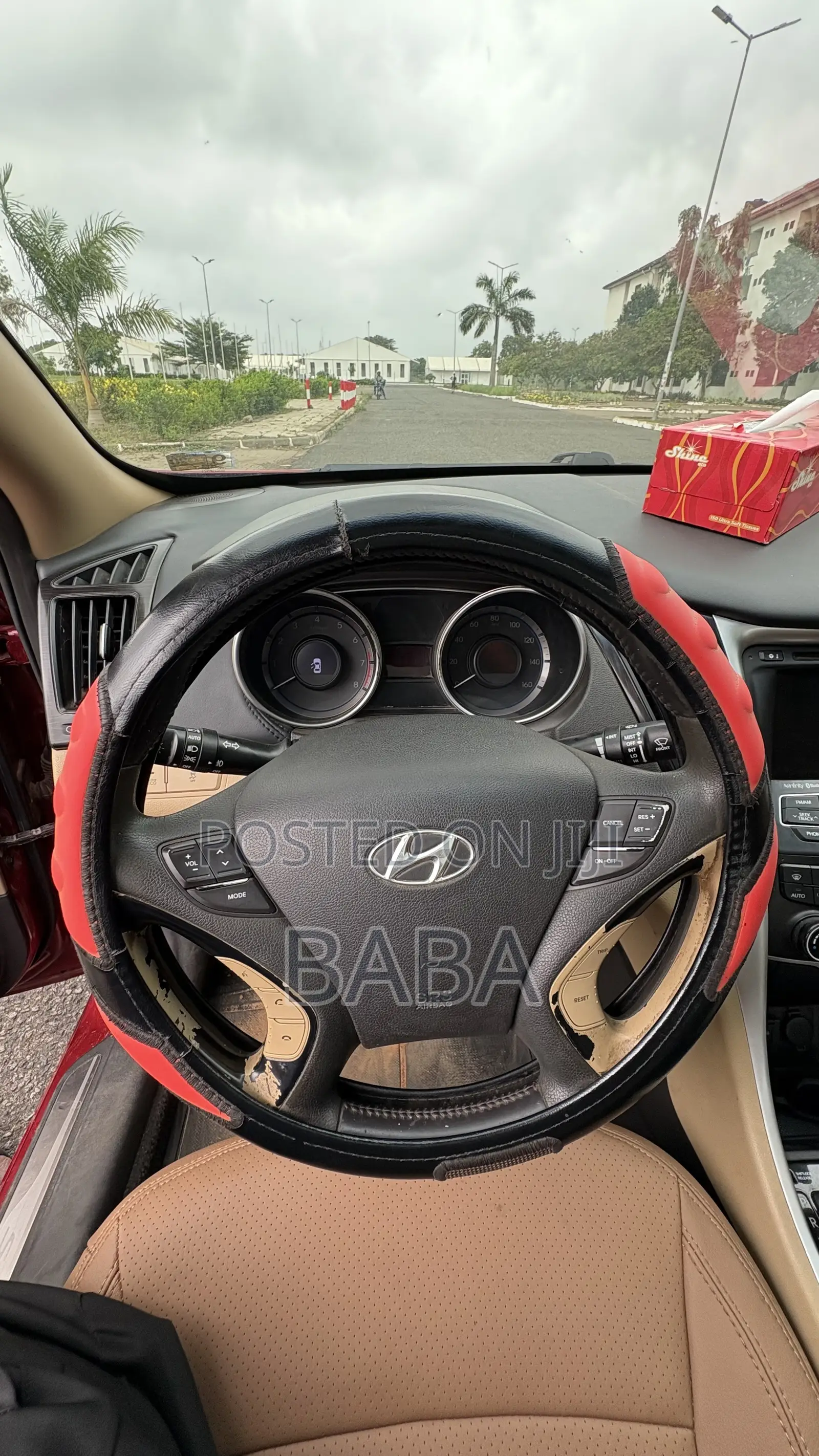 Hyundai Sonata 2012 Red