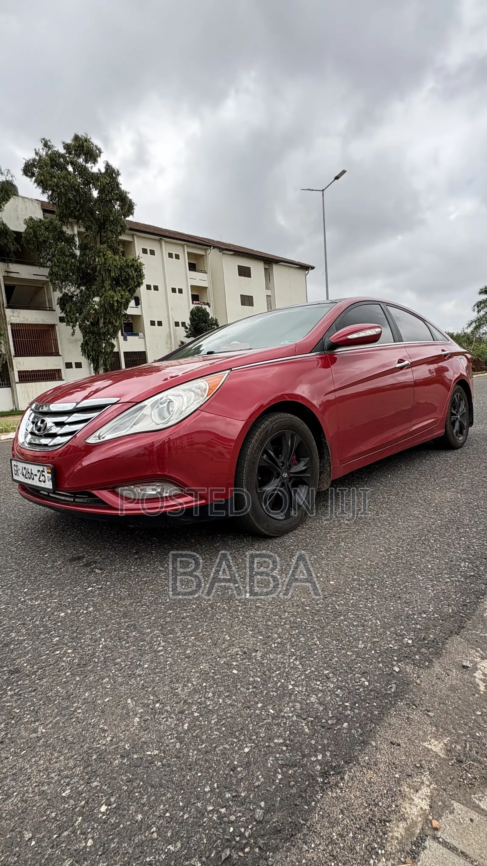 Hyundai Sonata 2012 Red
