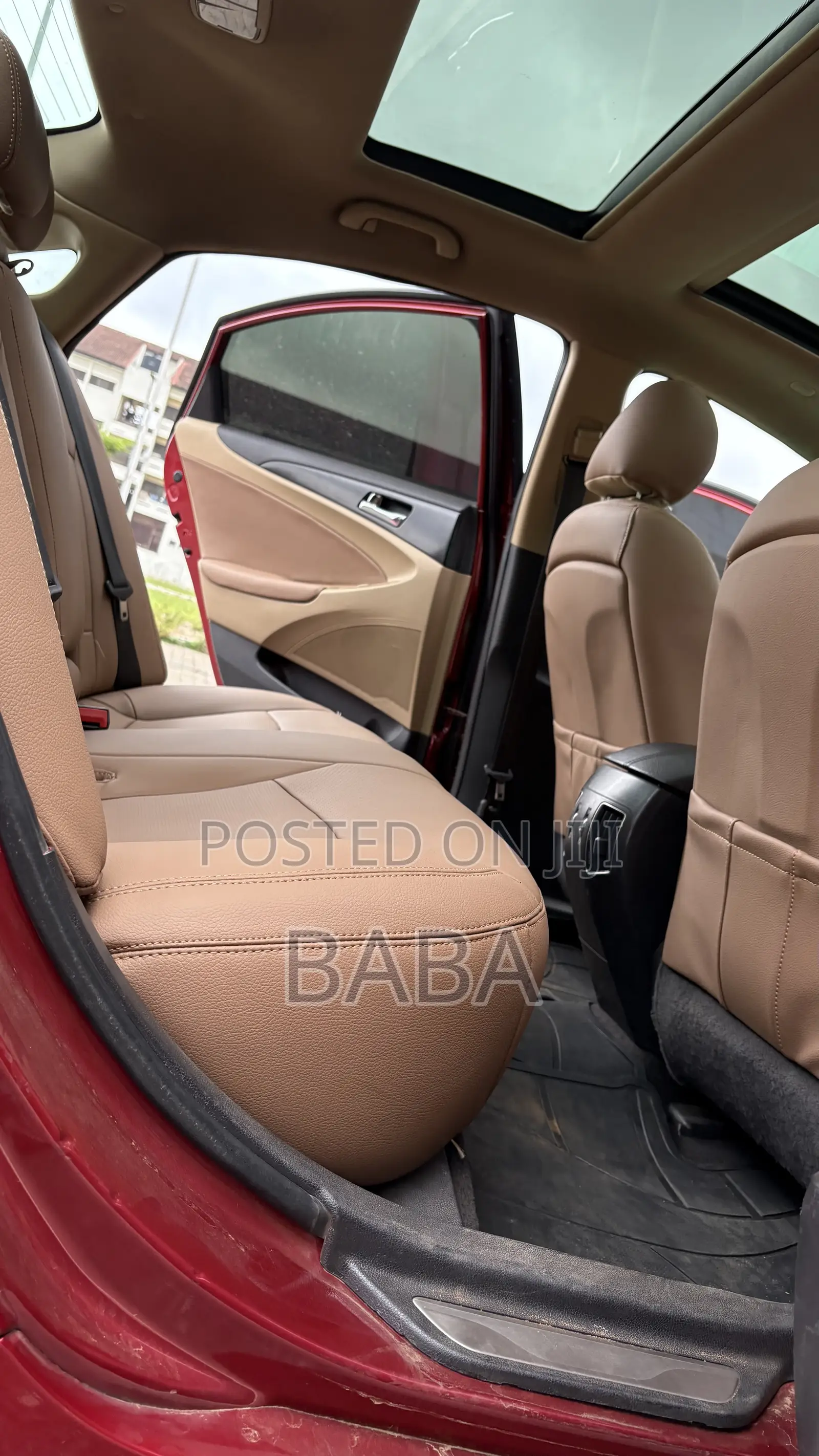 Hyundai Sonata 2012 Red
