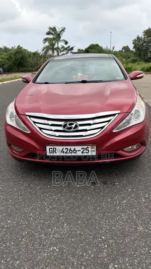 Hyundai Sonata 2012 Red