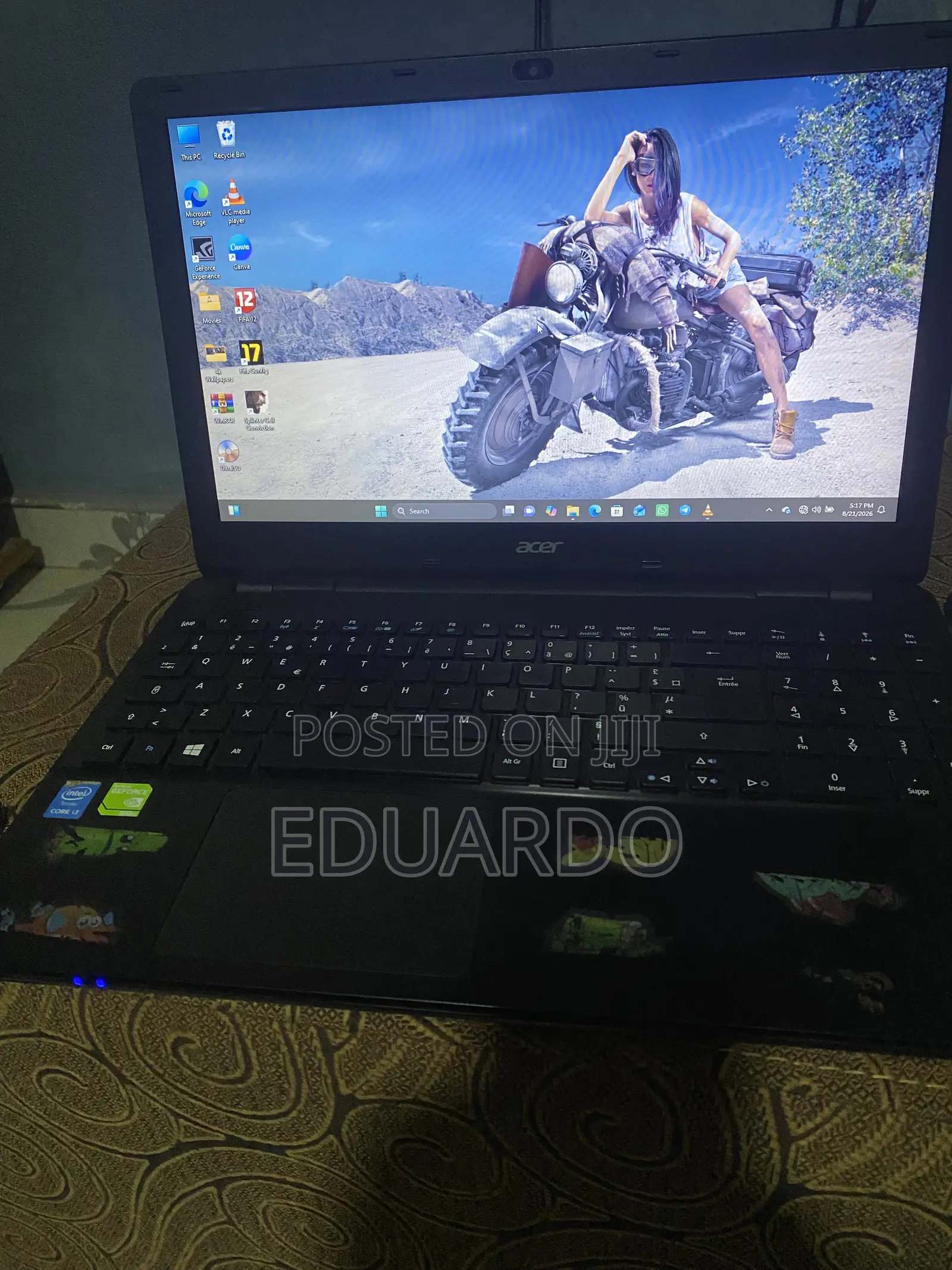 Laptop Acer Aspire E5-571PG 8GB Intel Core i3 HDD 1T