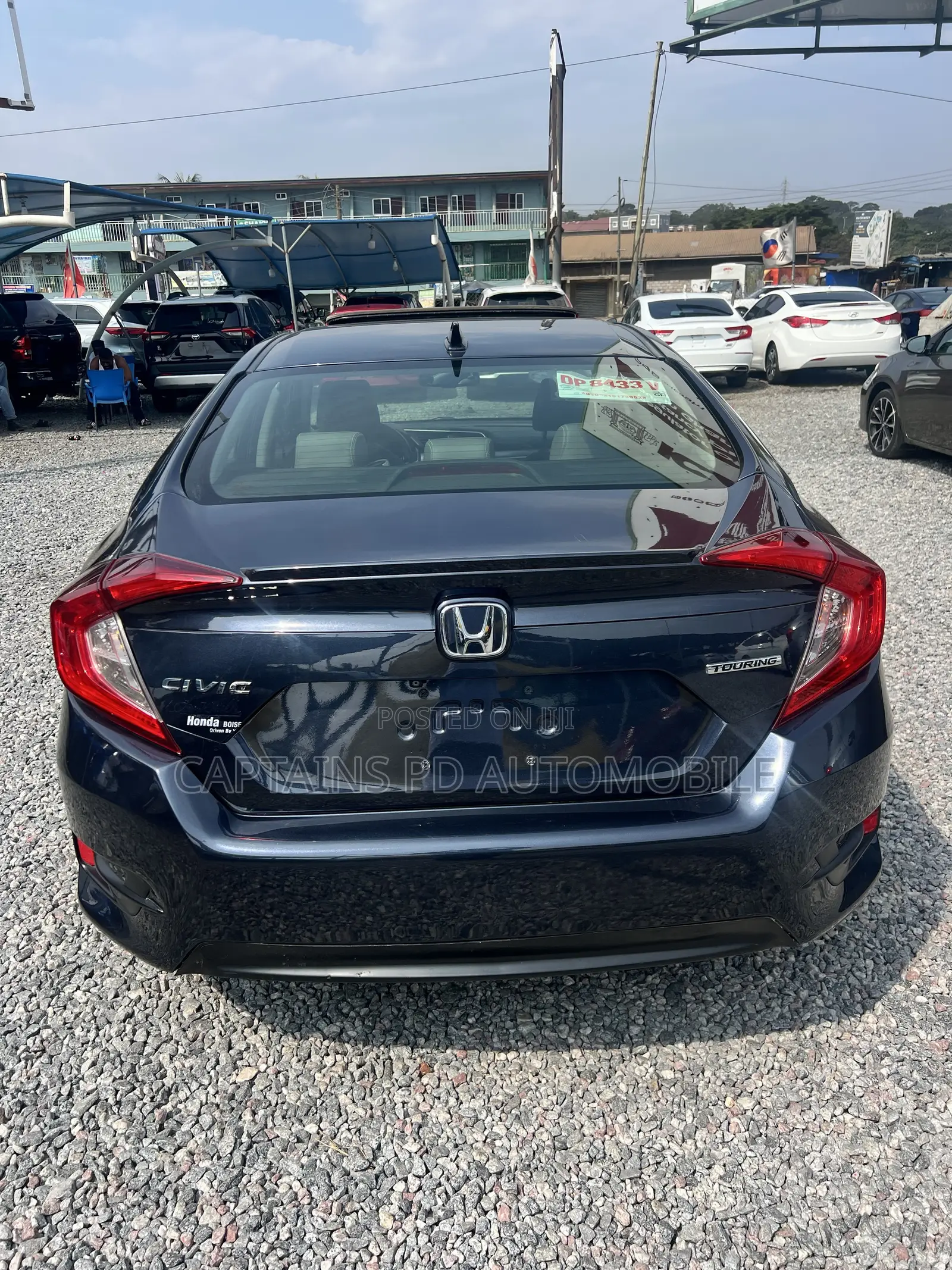 Honda Civic Touring Sedan 2018 Black