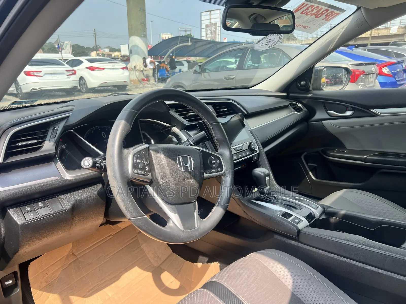 Honda Civic Touring Sedan 2018 Black