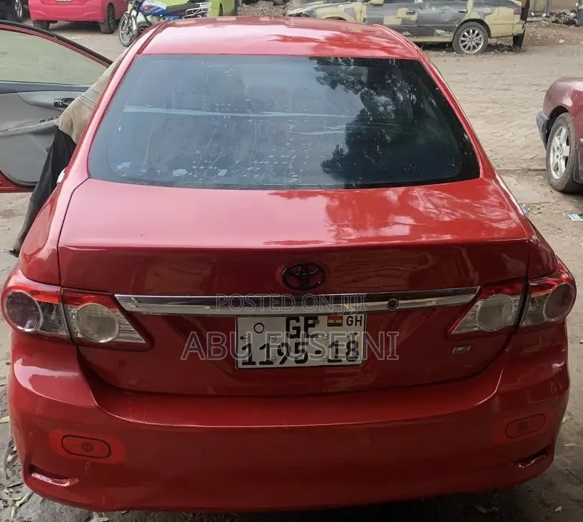Toyota Corolla 2010 Red