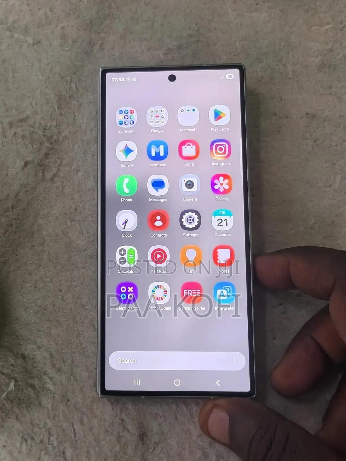 New Samsung Galaxy Z Fold7 256 GB Silver