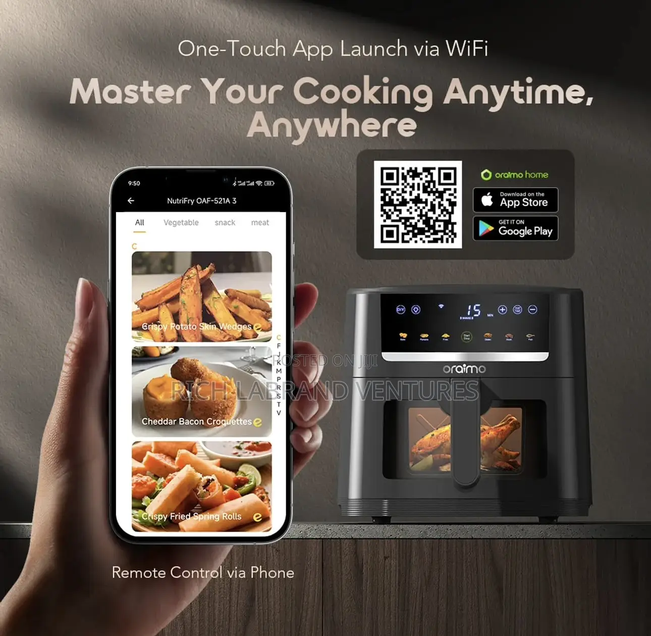 Oraimo Nutrifry S1 Ultra Air Fryer