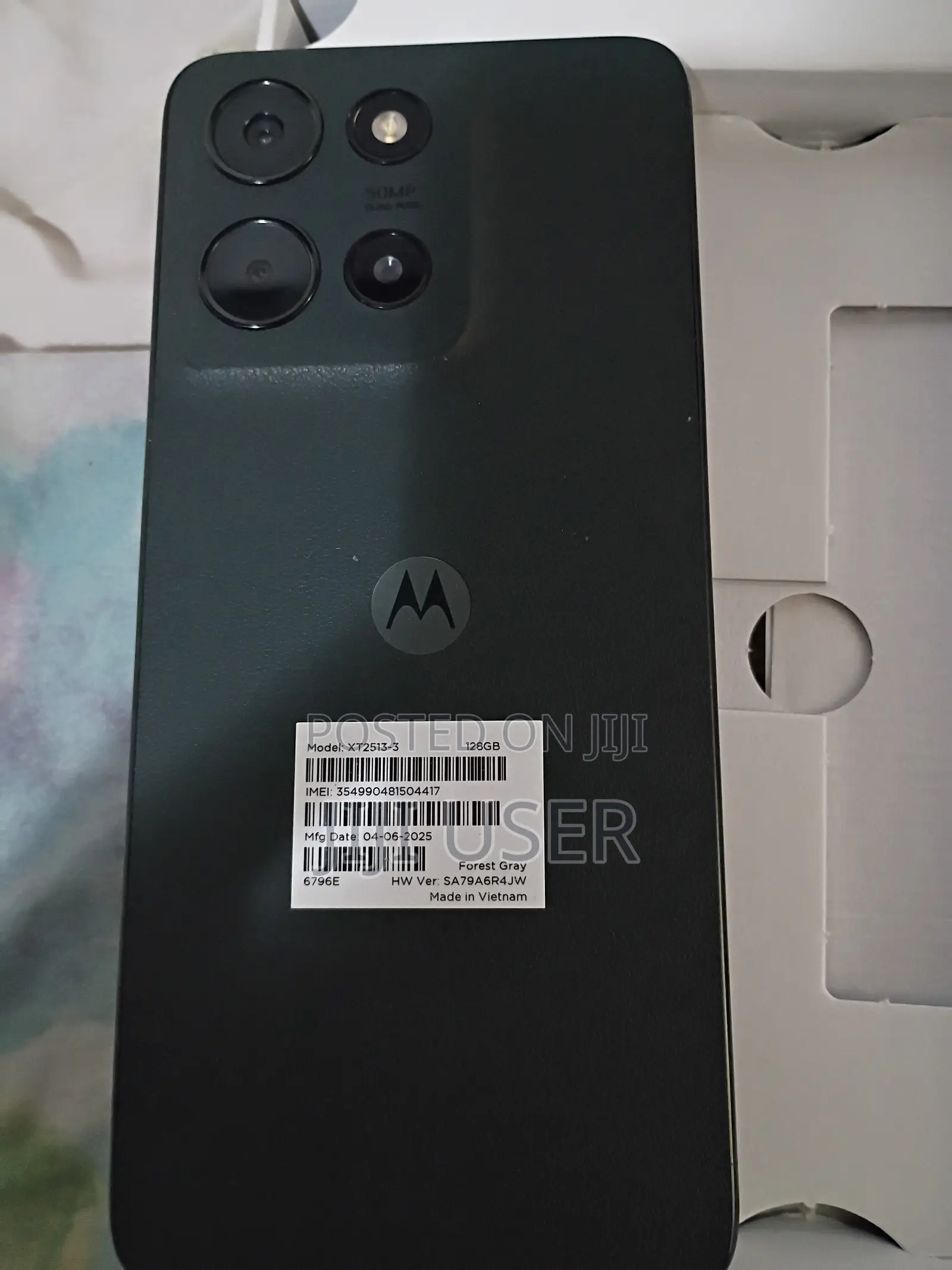New Motorola Moto G 5G 128 GB Black